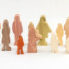 12 Multi-Wood Figures for Sunday School Lesson