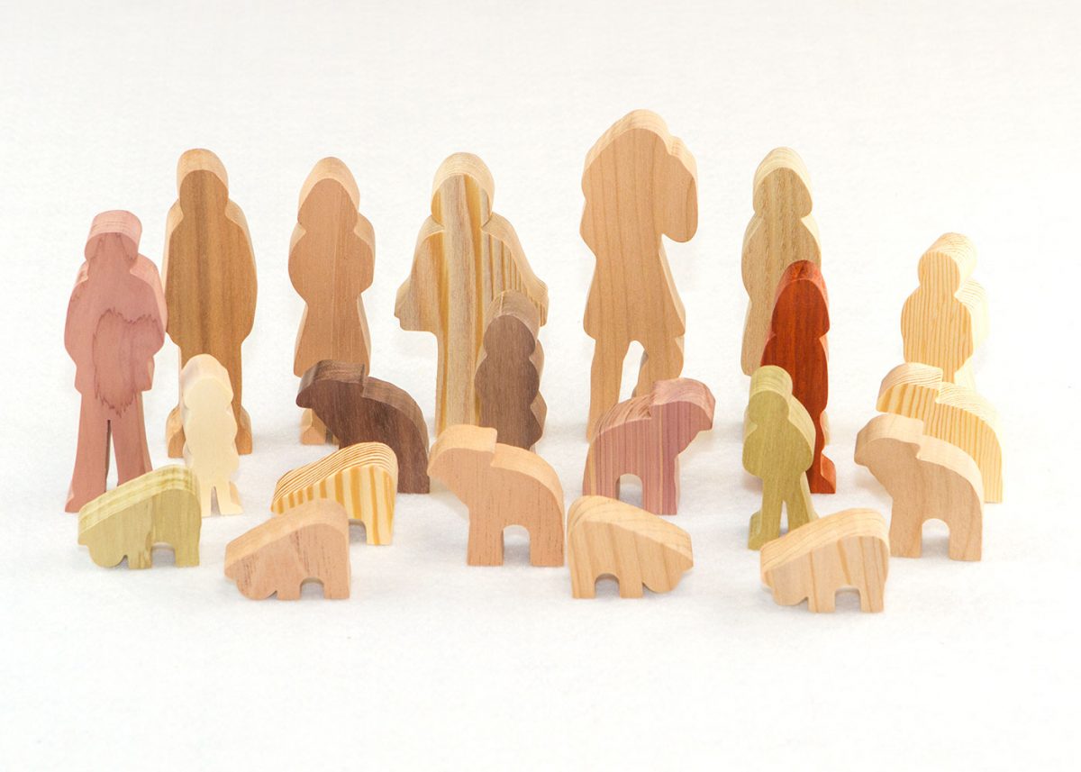 21 MultiWood Figures Worship Woodworks