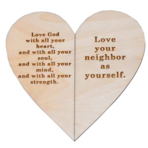 Commandment Heart Card