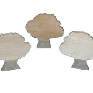 3 Wood Trees