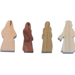 4 Multi-Wood Figures