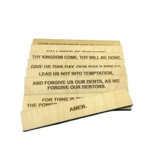 The Lords Prayer Strips