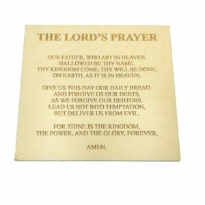 The Lord’s Prayer Card