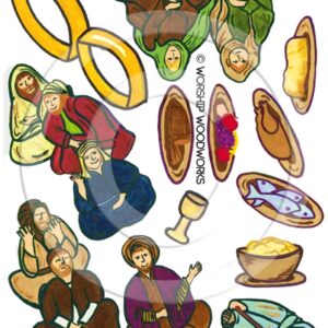 Parable of the Great Banquet (Color Prints)