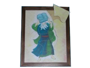 Moses Holding the 10 Commandments Puzzle
