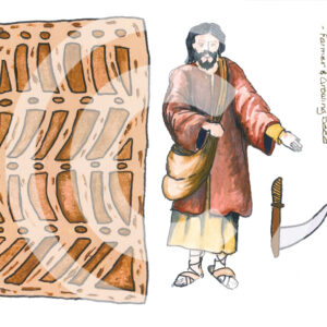 Parable of the Farmer & the Growing Seed (Color Print Only)