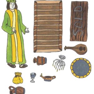 Parable of the Treasure (Characters – Two Dimensional)