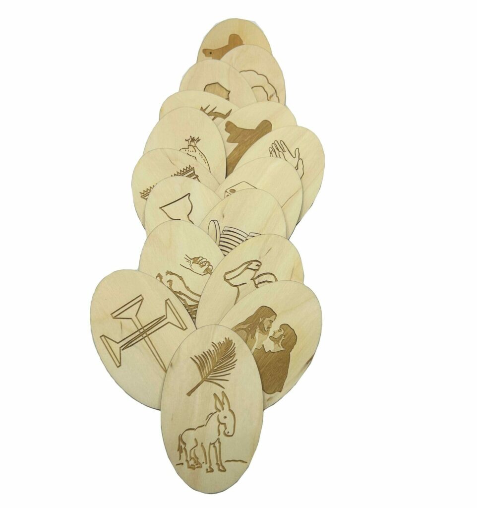 15 Laser Engraved Eggs