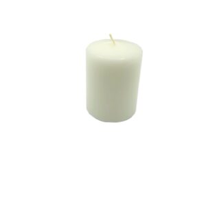 White Advent Candle