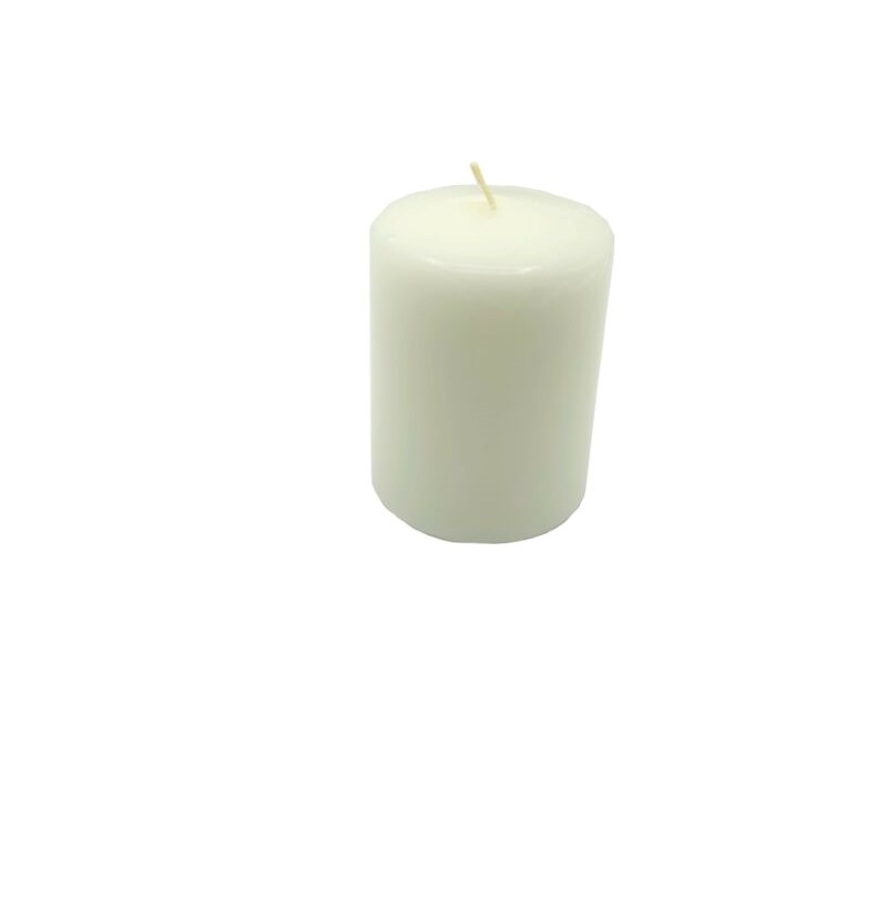 White Advent Candle
