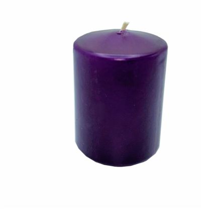 Purple Advent Candle